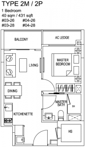 Kensington Square Floor Plans 1 Bedroom