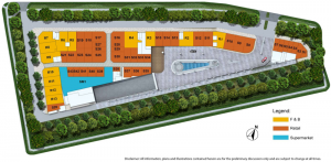 Kensington Square Site Plan Commercial Shops